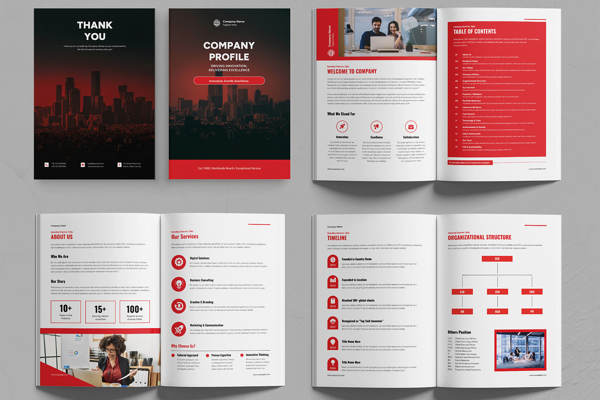 Company Profile for Clients preview 2