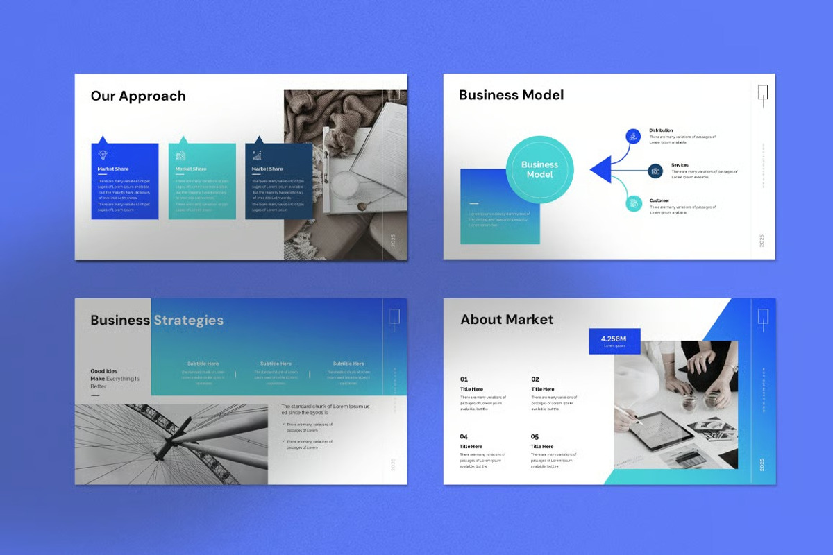 Business Presentation Template Keynote preview 5