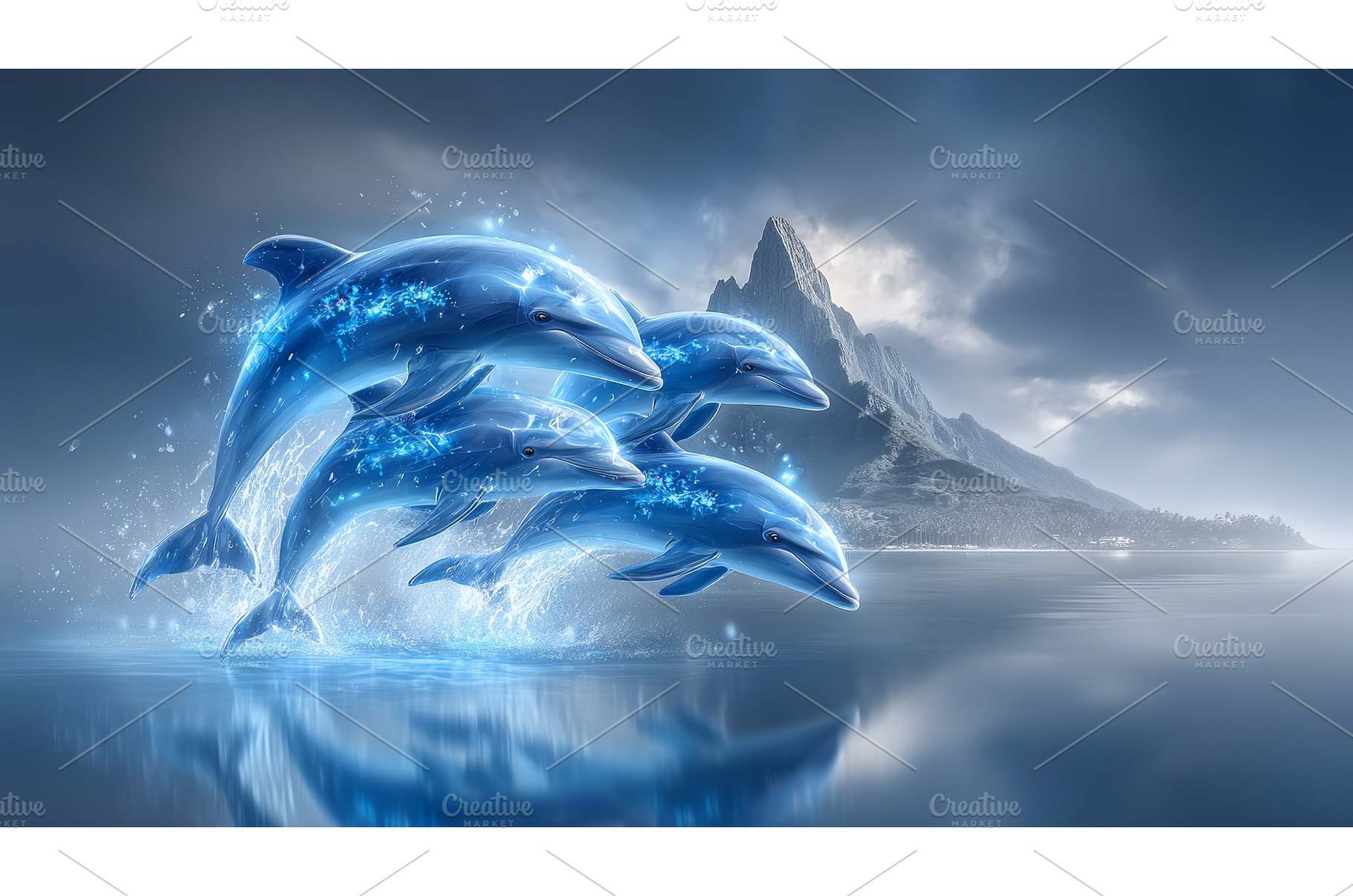 Dolphins are happy and joyful as, an Animal Photo by ZinetroN