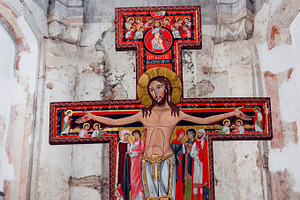 Altar with Jesus in orthodox church, an Architecture Photo by BOOCYS