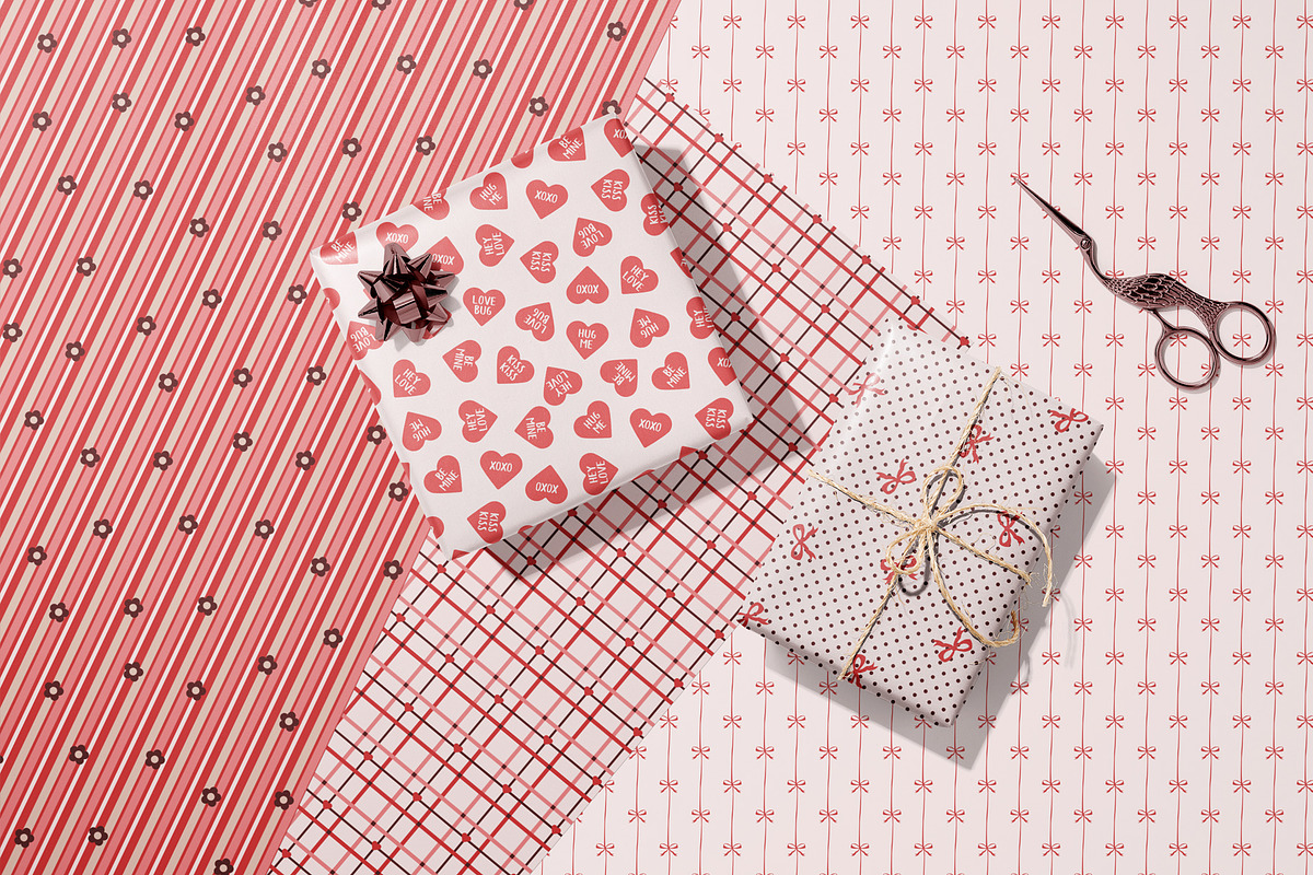 VALENTINE SEAMLESS PATTERNS & HEARTS, a Pattern Graphic by Sonulkaster (Photo 9 of 9)
