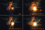 Light flares transparent PNG overlay, a Layer Style Add-On by Walllow Creatives (Thumbnail 3 of 6)