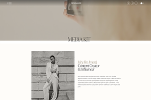 Resonance: Squarespace 7.1 Template