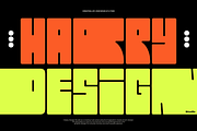 Mega Buns | Ultra Chunky Sans, a Sans Serif Font by Denustudios (Thumbnail 4 of 13)