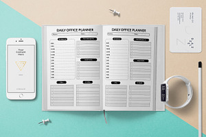 Daily & Weekly Office Planner