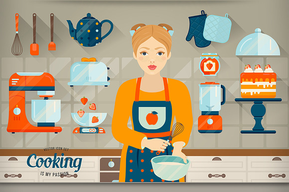 Cute Kitchenware Collection.