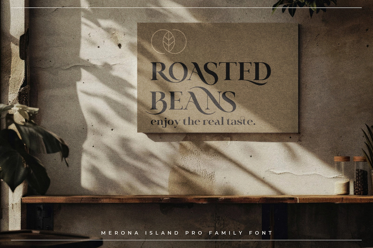 Merona Island PRO | 6 Font Pack, a Serif Font by Krismagraph (Photo 7 of 20)