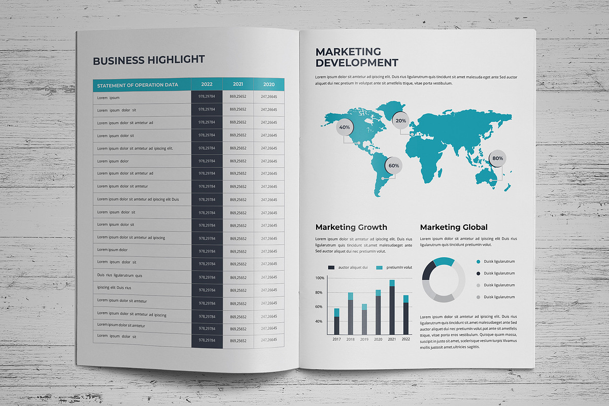 Company Profile Template v2, a Brochure Template by SamiSimply7 (Photo 6 of 7)