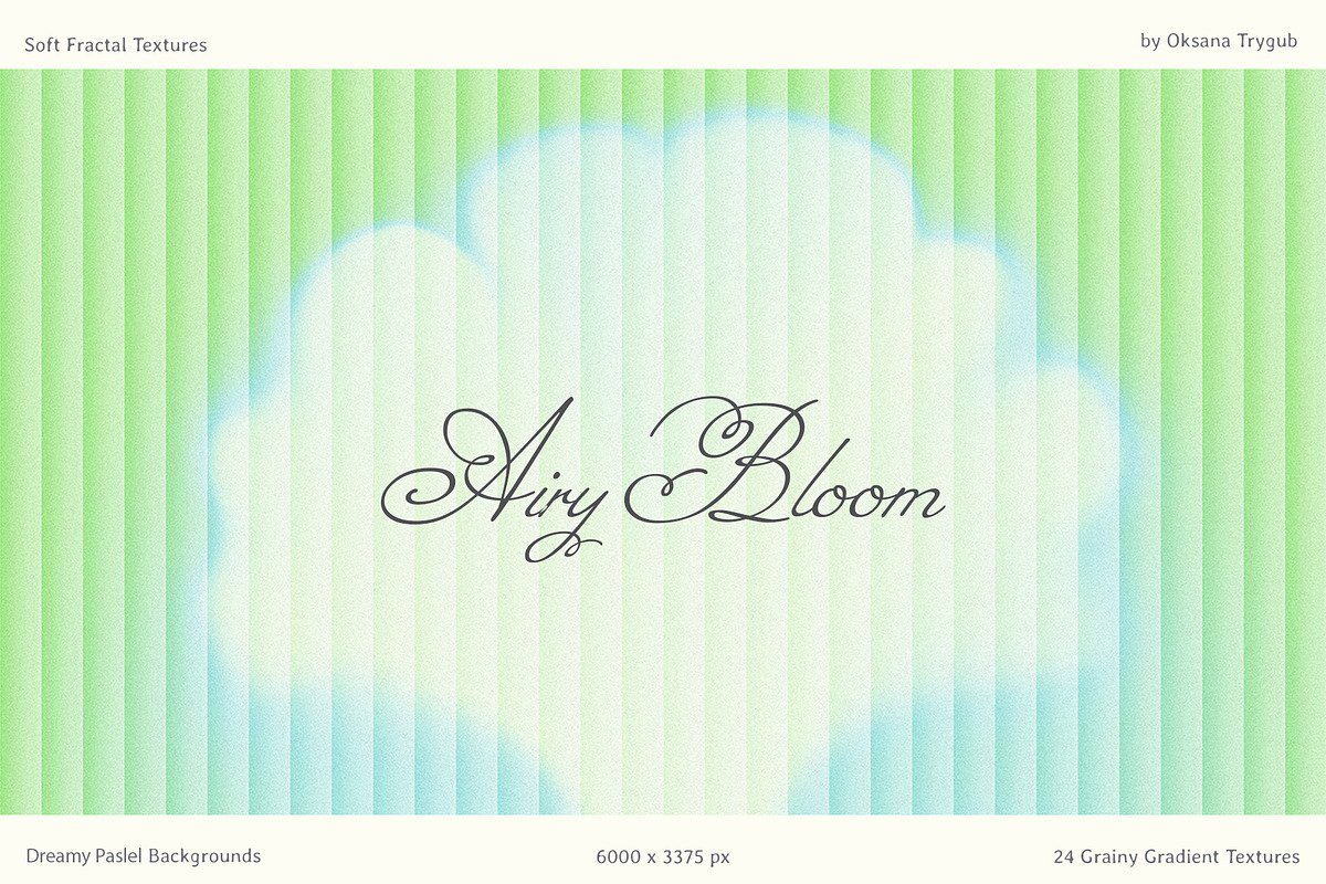 Pastel Fractal Glass Gradients Pack, a Texture Graphic by Oksana Trygub (Photo 13 of 15)