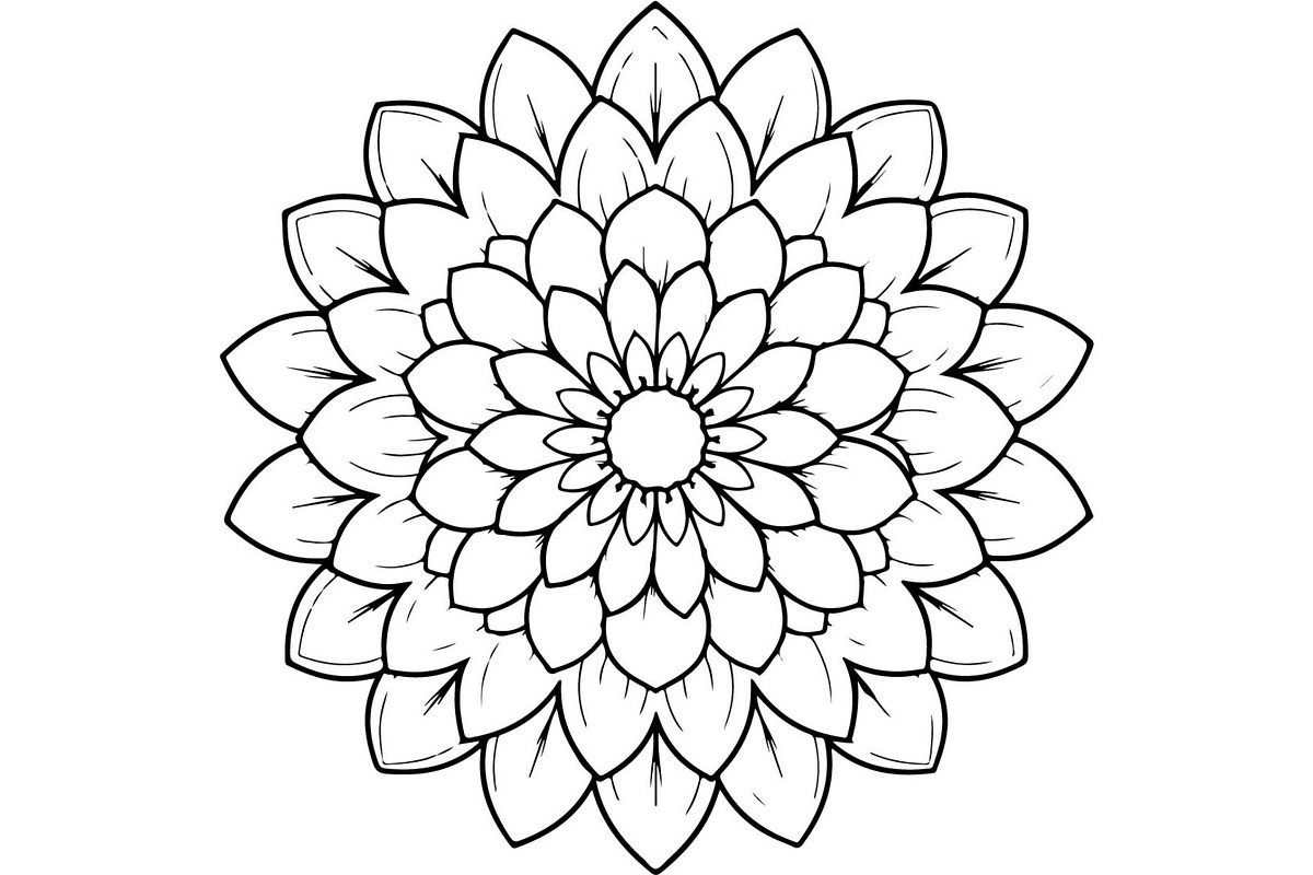 Decorative Mandala Flower, an Object Graphic by Designer_Momina (Photo 15 of 20)