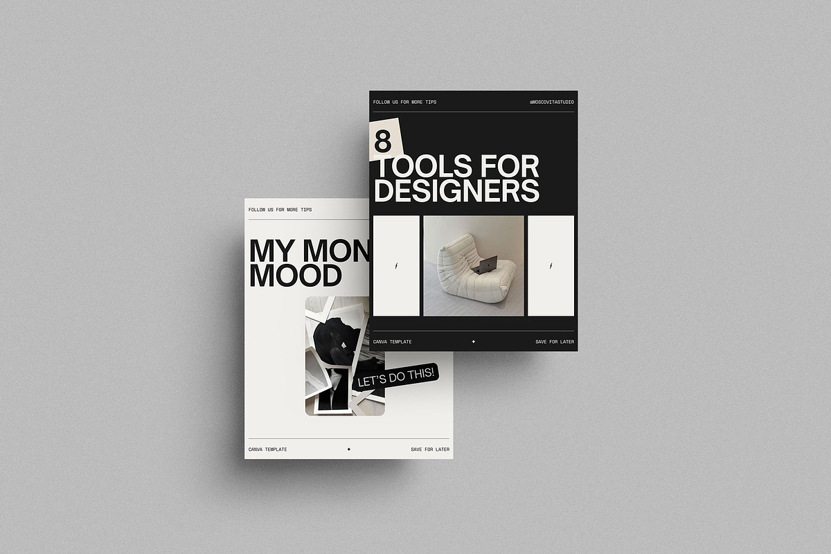 Designer Instagram Template | Canva, a Social Media Template by Moscovita Studio (Photo 11 of 12)