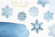 Cold winter.Watercolor Christmas Set, a Seasonal Illustration by Ooh Lily (Thumbnail 9 of 20)