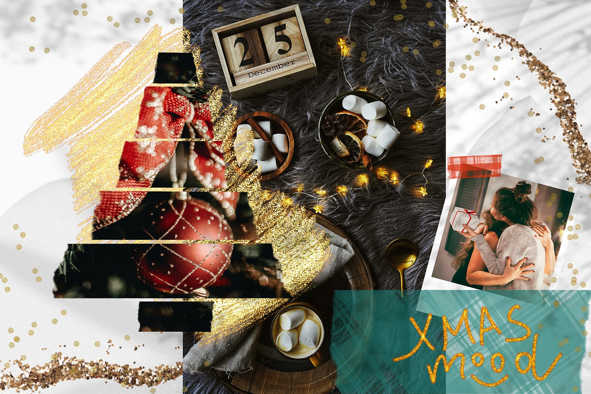 Washi Tape Stamp and Glitter Brushes, a Brush Add-On by OlgaRom (Photo 4 of 13)