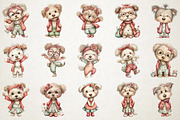 Quirky Dog Mama Groovy Clipart, an Animal Illustration by RobertsArt (Thumbnail 3 of 5)
