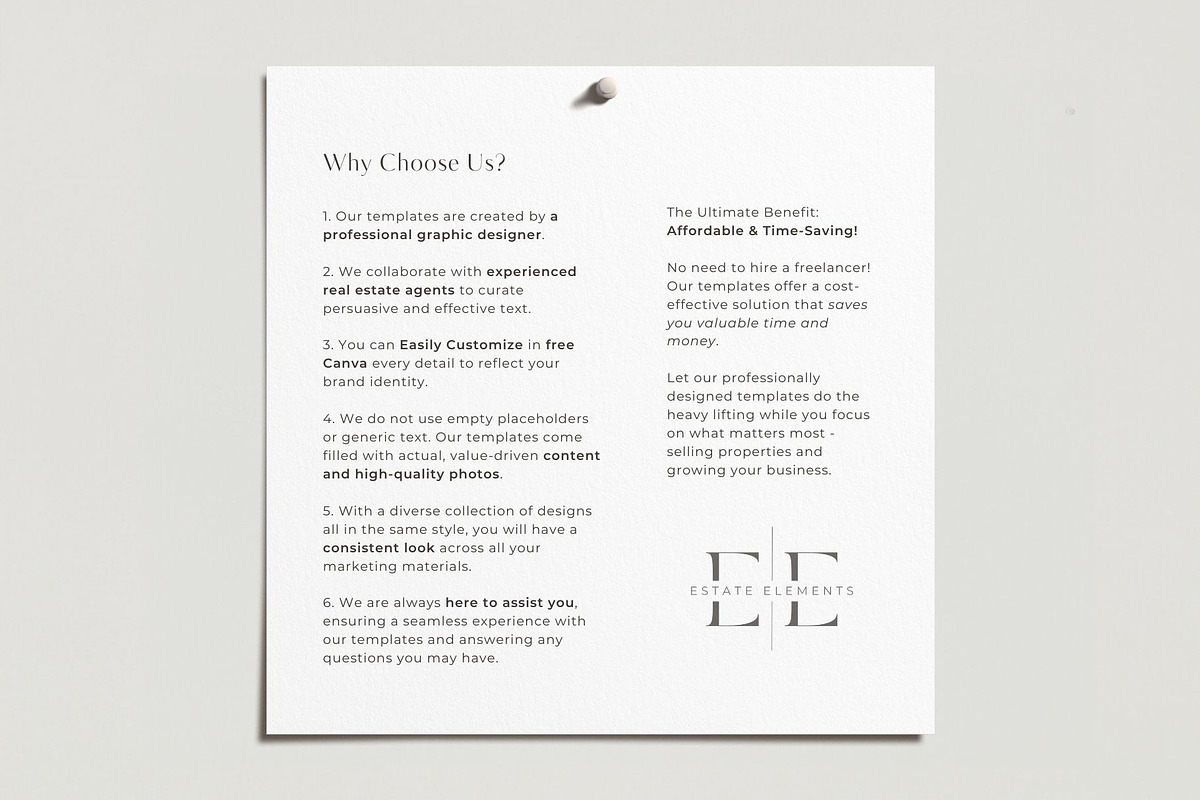 Real Estate Business Card Vertical, a Branding & Logo Template by EstateElements (Photo 3 of 8)