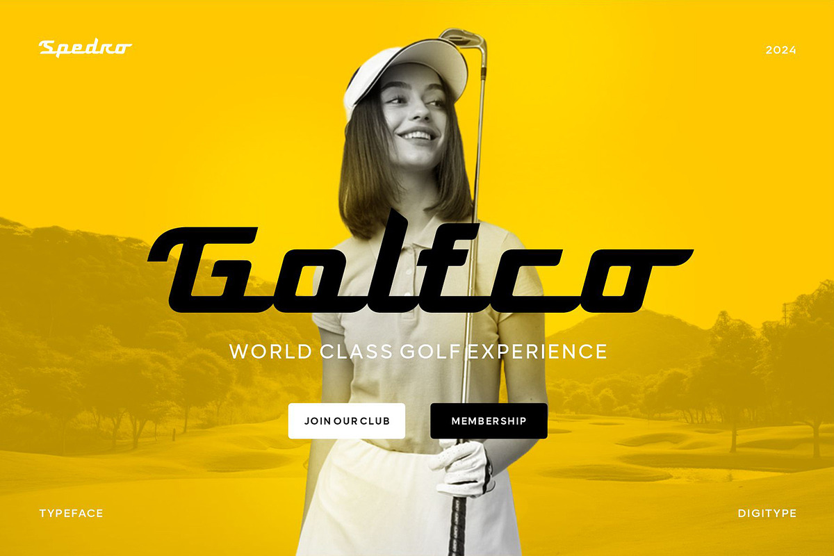 Spedro | Sporty Script Font, a Script Font by Digitype Studio (Photo 9 of 11)