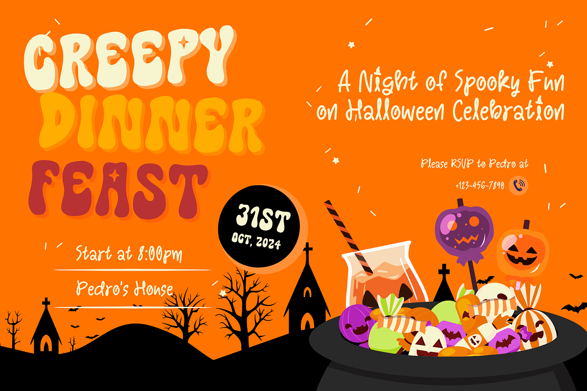 Retro Witch is a Halloween font duo, a Handwritten Font by Brown Cupple (Photo 3 of 13)