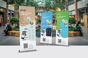 Mobile App Roll-Up Banner, a Flyer Template by floringheorghe (Thumbnail 1 of 4)