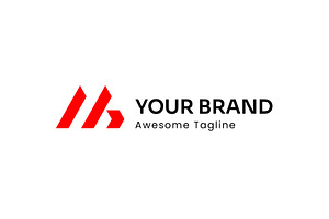 Construction Logo Template-Letter M