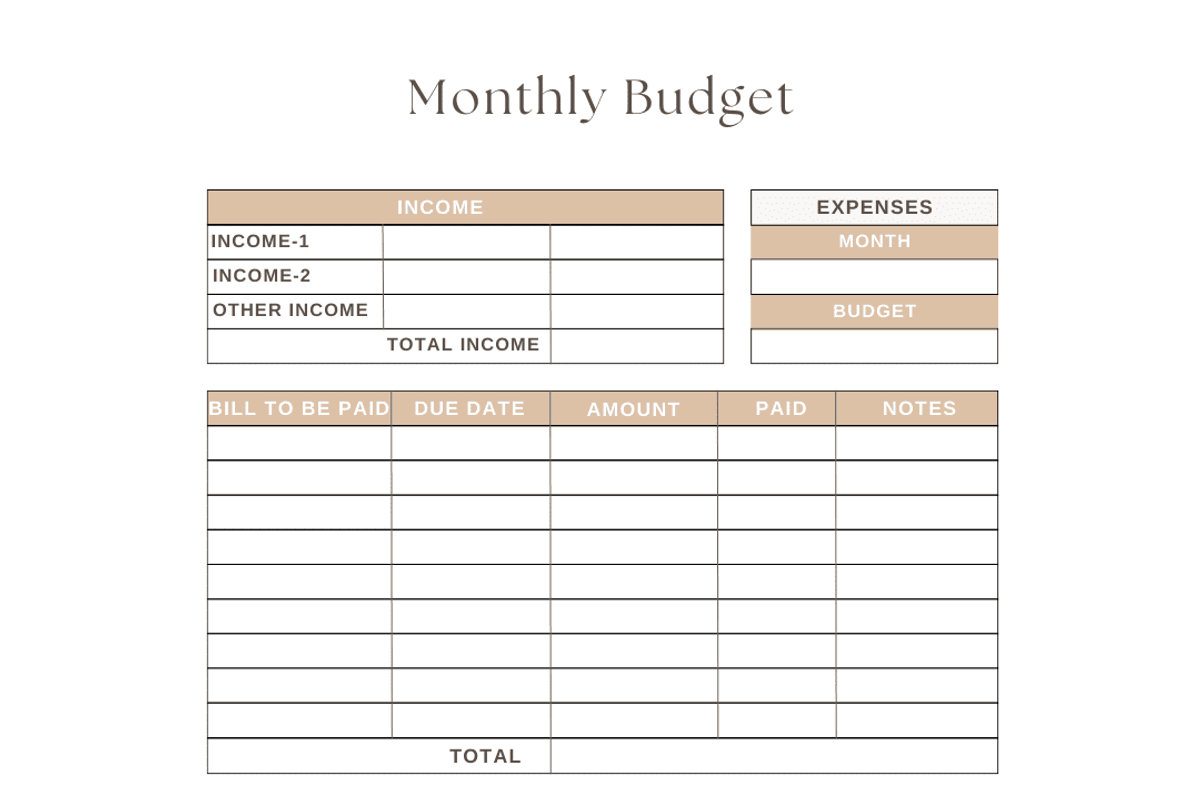 Household Planner, a Stationery Template by Brand Your Biz Co. (Photo 5 of 11)