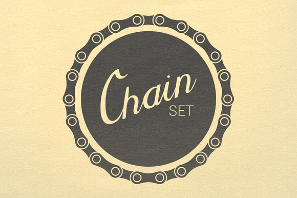 Badge Elements - Chain Set preview 5