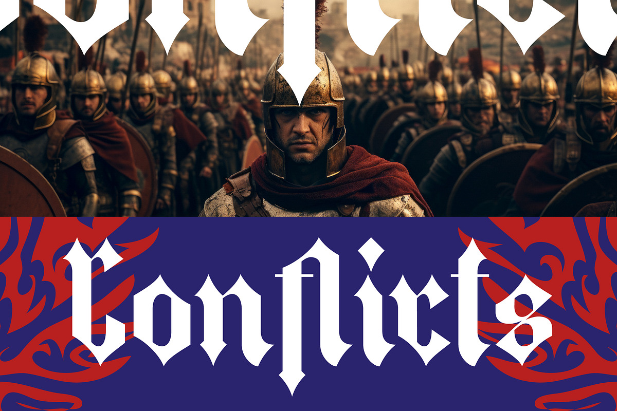 The Raffers Blackletter Font, a Blackletter Font by timelesstype.co (Photo 6 of 20)