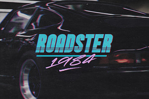 Hot Rush Font Duo