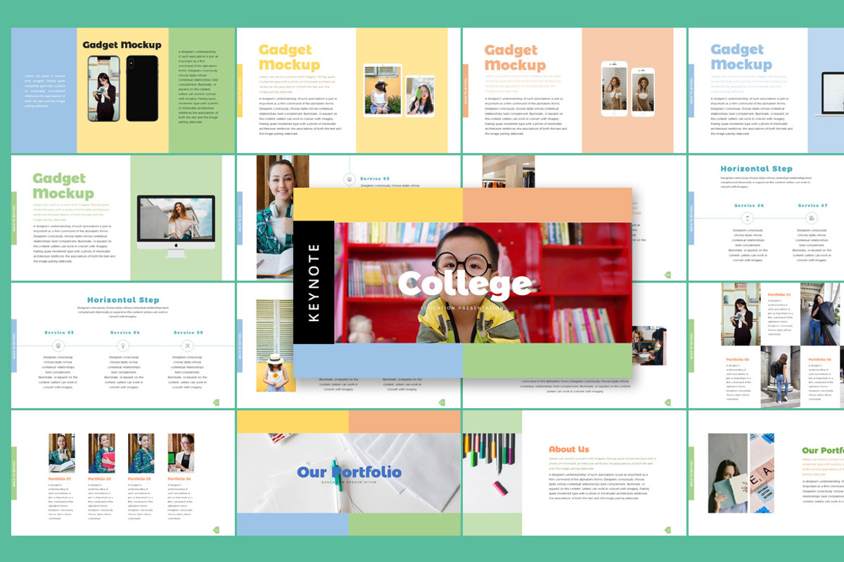 College - Back to School Keynote, a Presentation Template by feydesign (Photo 1 of 8)