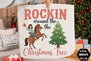 Rockin around the Christmas tree PNG, a Seasonal Illustration by DreamCafeArt (Thumbnail 1 of 7)
