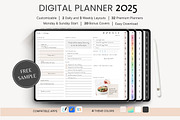 2025 Digital Planner iPad, a Graphic by Makii Templates (Thumbnail 1 of 10)