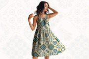 Folk Bird Seamless Pattern Bundle, a Pattern Graphic by StudioGlouna (Thumbnail 7 of 9)