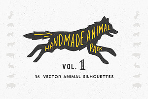 Handmade Animal Silhouette Pack