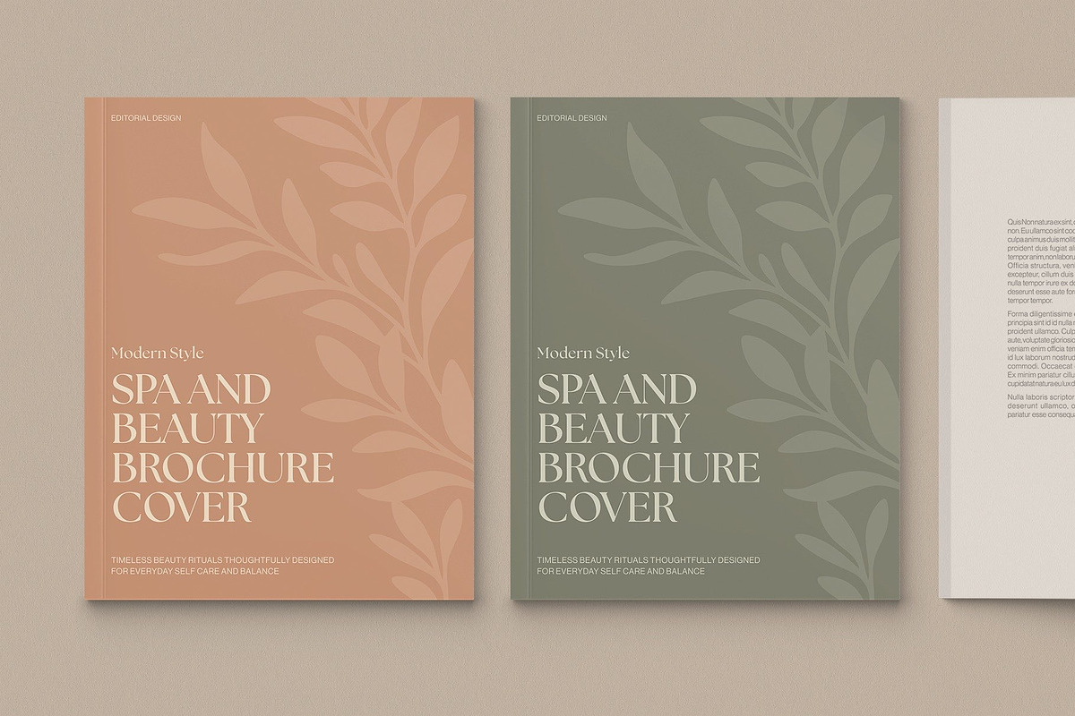 Spa Beauty Brochure Cover Template, a Brochure Template by BrandPacks (Photo 4 of 6)