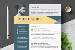 Resume Template For MS Word, Apple