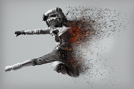 Ashes n Embers Photoshop Action, an Action Add-On by KellerDesign