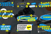 Dynamic Visual Summer Text Animation, a Social Media Template by Loin Studio (Thumbnail 3 of 3)