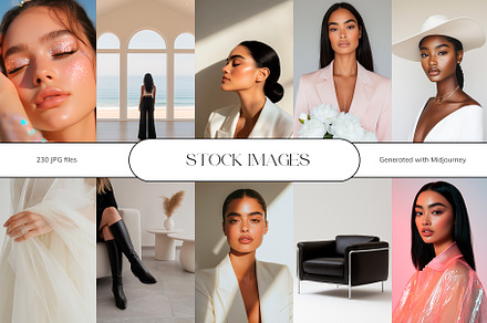 230 Stock Photos Bundle, a Person Photo by MilyArt