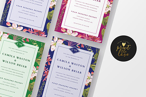Wedding Invitation - Camila