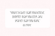 Quirky Handwritten Font Cute Flowers, a Handwritten Font by Kaya Fonts (Thumbnail 26 of 32)