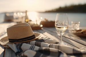 Relaxing outdoor scene with straw, a Nature Photo by MistyDay