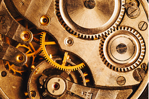 Clockwork Background, an Industrial Photo by Our Amazing World
