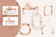 Fall dahlias, pumpkins and mushrooms, an Illustration by astelenadesign (Thumbnail 11 of 16)