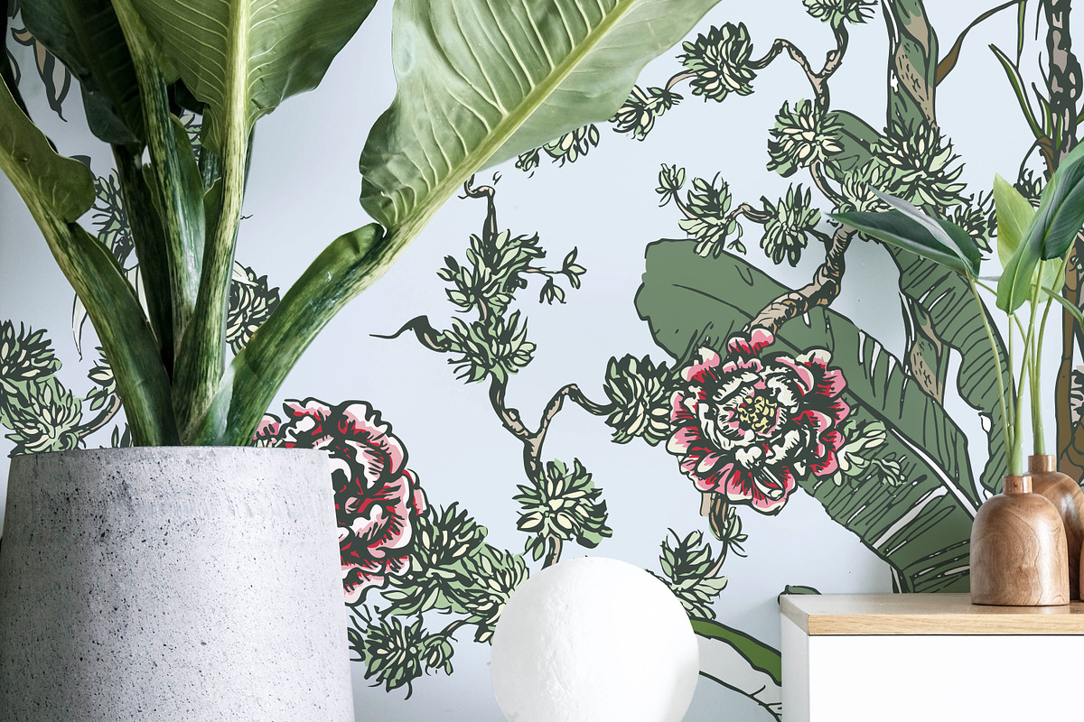 Chinoiserie Seamless Panoramas, an Illustration by Irina Dolgikh (Photo 14 of 17)