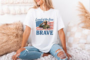 Land of the Free PNG, Patriotic, an Illustration by SharpMarketplace (Thumbnail 3 of 9)