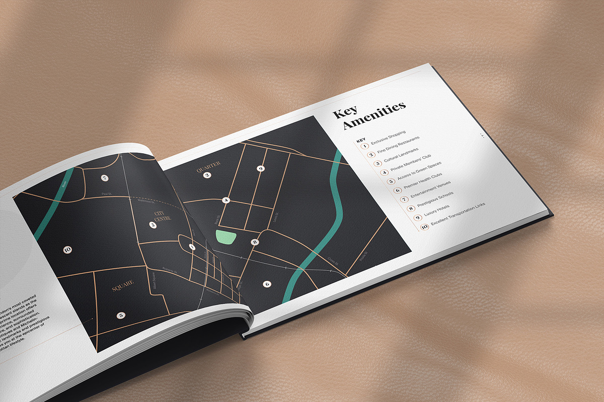 Luxury Real Estate Brochure Template, a Brochure Template by mario_kojic_design (Photo 3 of 7)