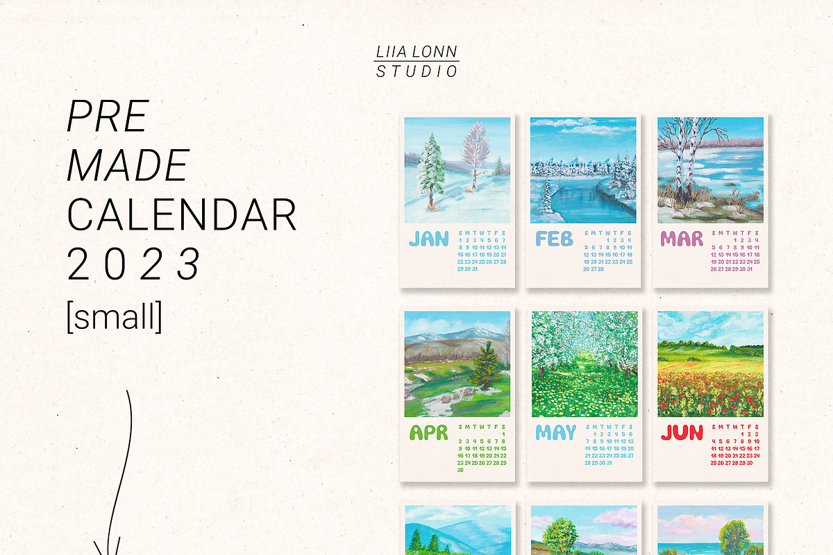 DIY your calendar, an Object Graphic by LiiaLonn Studio (Photo 3 of 5)