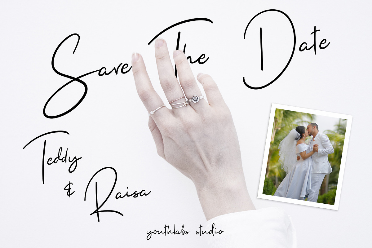 Yuminika - Handwritten Font // SALE preview 4