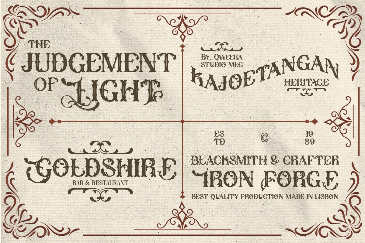 Royal Archduke - Victorian Vintage, a Serif Font by Qweera Studio (Photo 2 of 12)