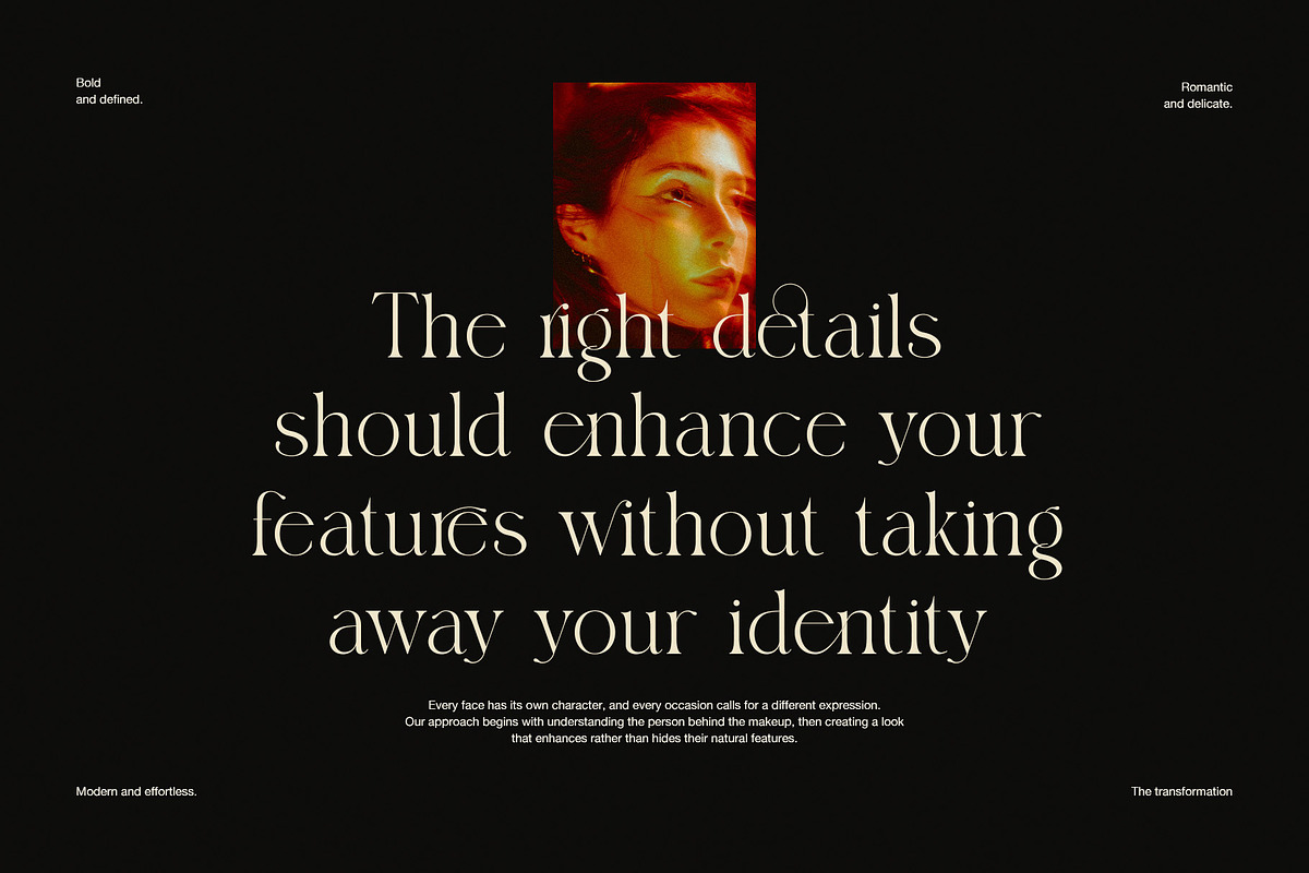 Ridrom Elegant Serif Font, a Serif Font by Graphicxell (Photo 6 of 8)