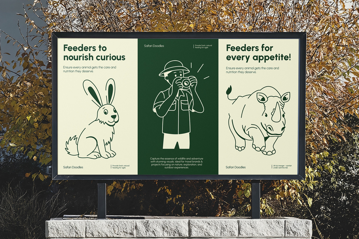 Safari Doodles Icons, an Outline Icon by Vectors Market (Photo 4 of 9)